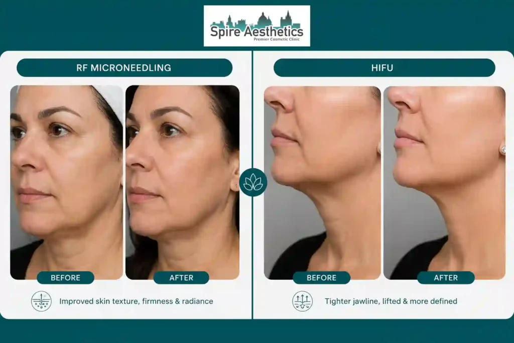 Can RF Microneedling and HIFU Be Combined Walsall?